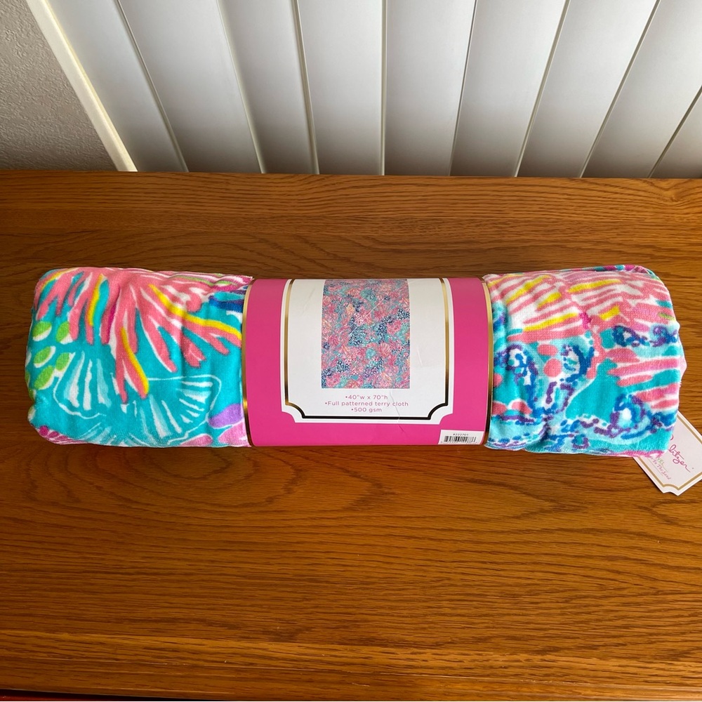 Lilly Pulitzer Beach Towel Splendor in the Sand